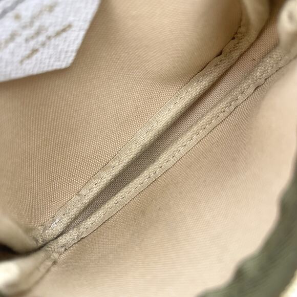 LOUIS VUITTON Monogram Giant Mini Pochette Pouch Ivory Green Limited Edition - Picture 13 of 16